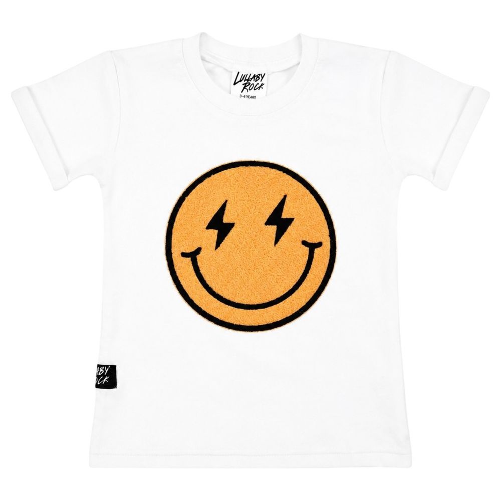Lullaby Rock - 2Pc-Set - Smiley Tee And Harem Shorts