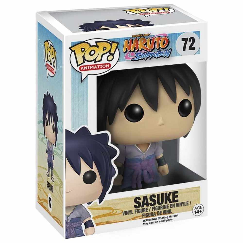 Funko - Pop! Naruto Collectable Vinyl Figure - Sasuke - 3.75-Inch