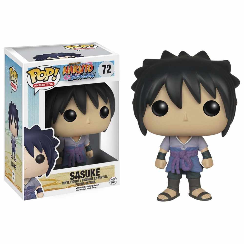 Funko - Pop! Naruto Collectable Vinyl Figure - Sasuke - 3.75-Inch