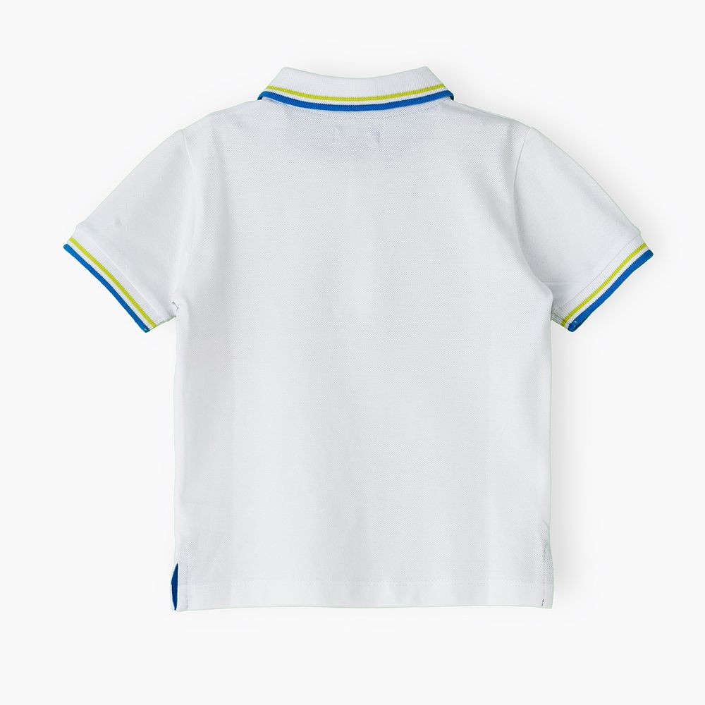 Jam Boys' Striped Cotton Polo Shirt - Multicolor