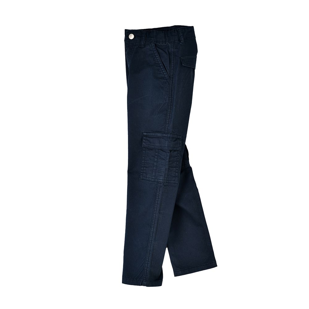 Jam Boy's Cargo Pants with Side Pockets - Navy Blue