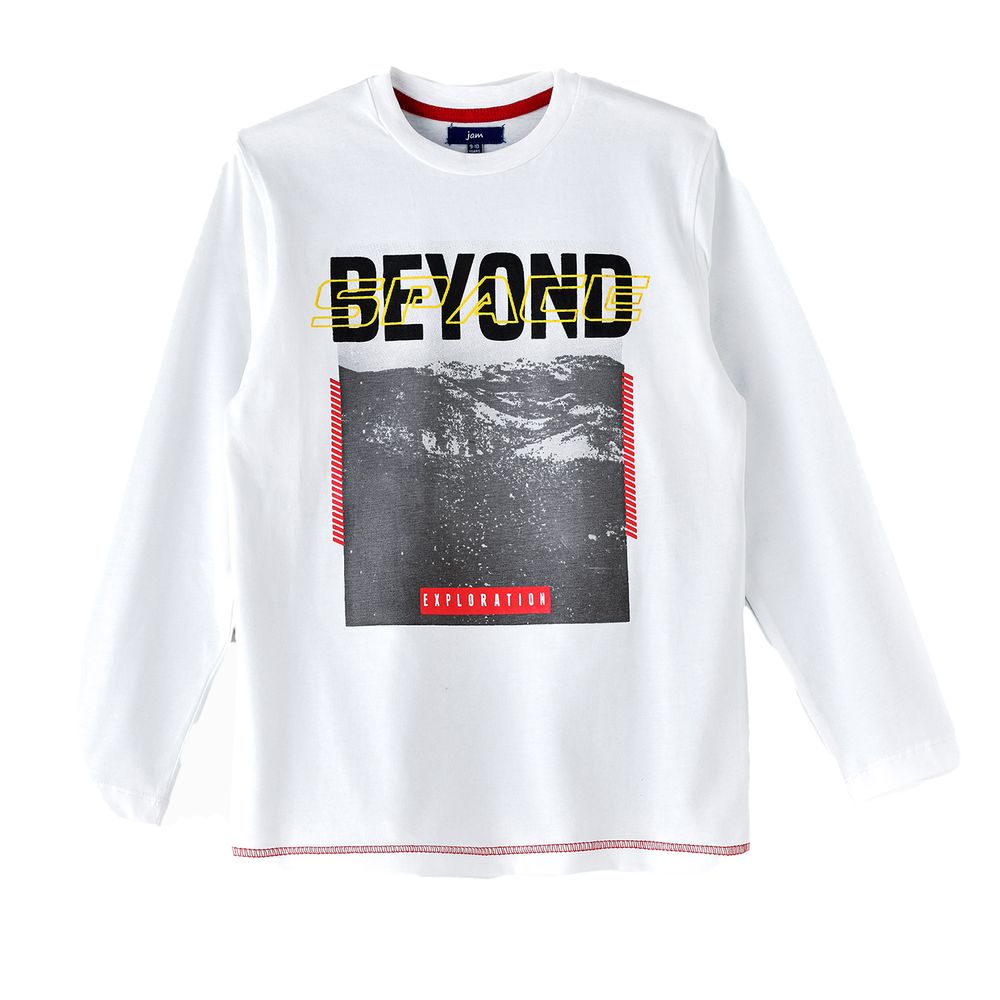 Jam Boy's Beyond Space' Graphic Long Sleeve T-Shirt