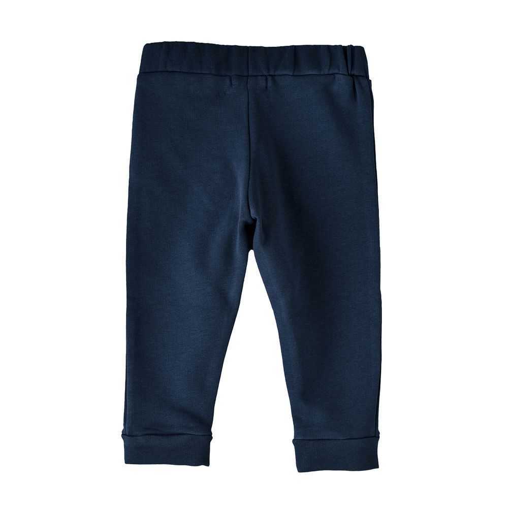 Jam Boys' Solid Elastic Waist Joggers - Navy