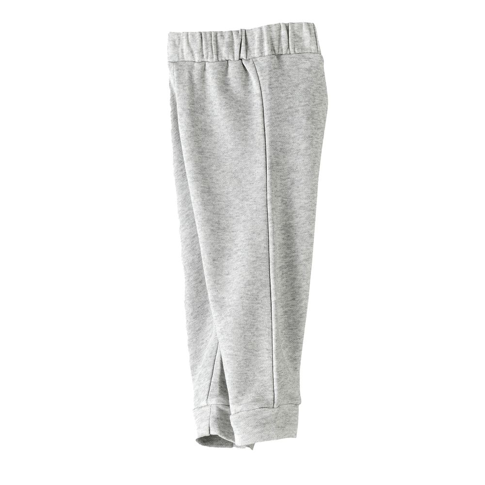 Jam Boys' Solid Grey Elastic Waist Joggers Light - Gray