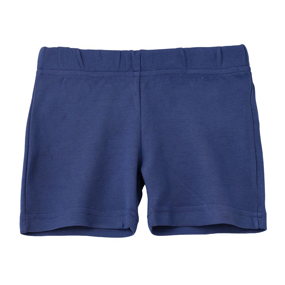 Jam Boys Solid Cotton Shorts - Navy Blue