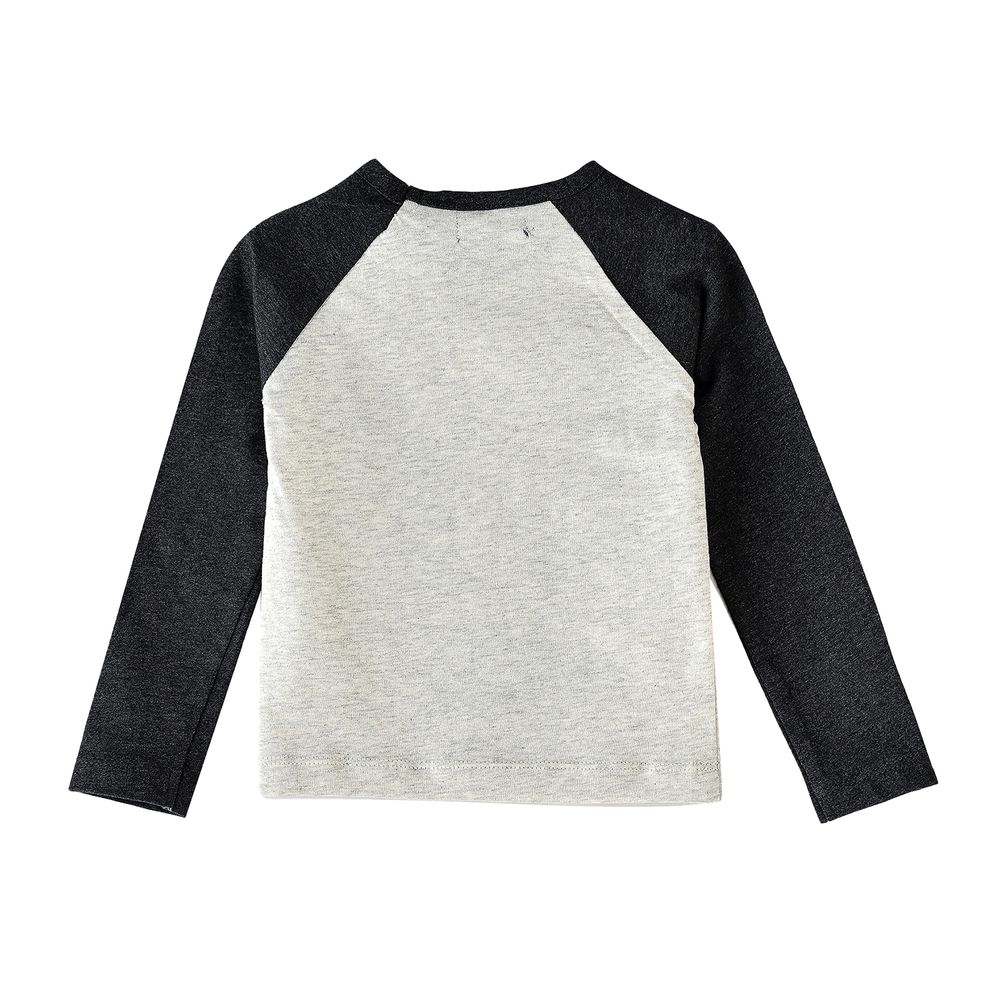 Jam Boys' 'Skate Life' Dinosaur Graphic Raglan Long-Sleeve T-Shirt