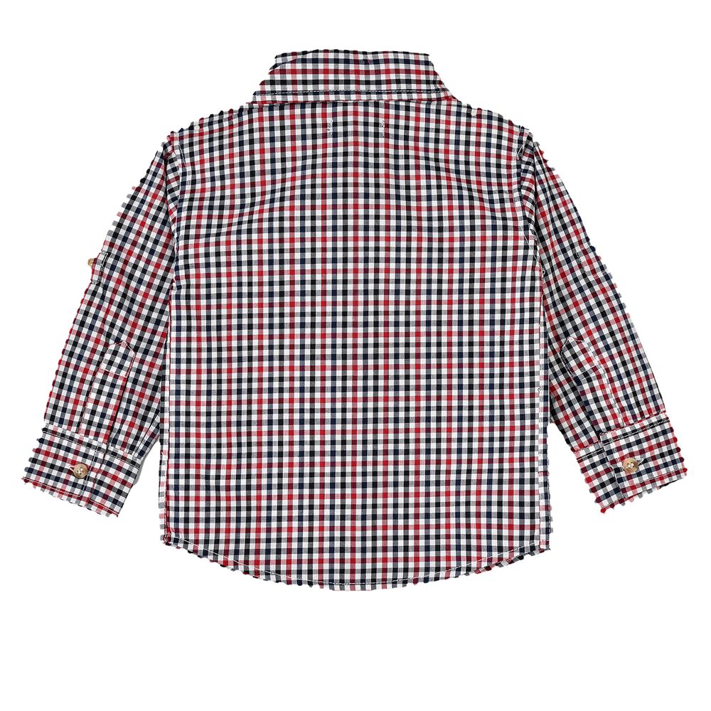 Jam Boys' Gingham Checkered Shirt
