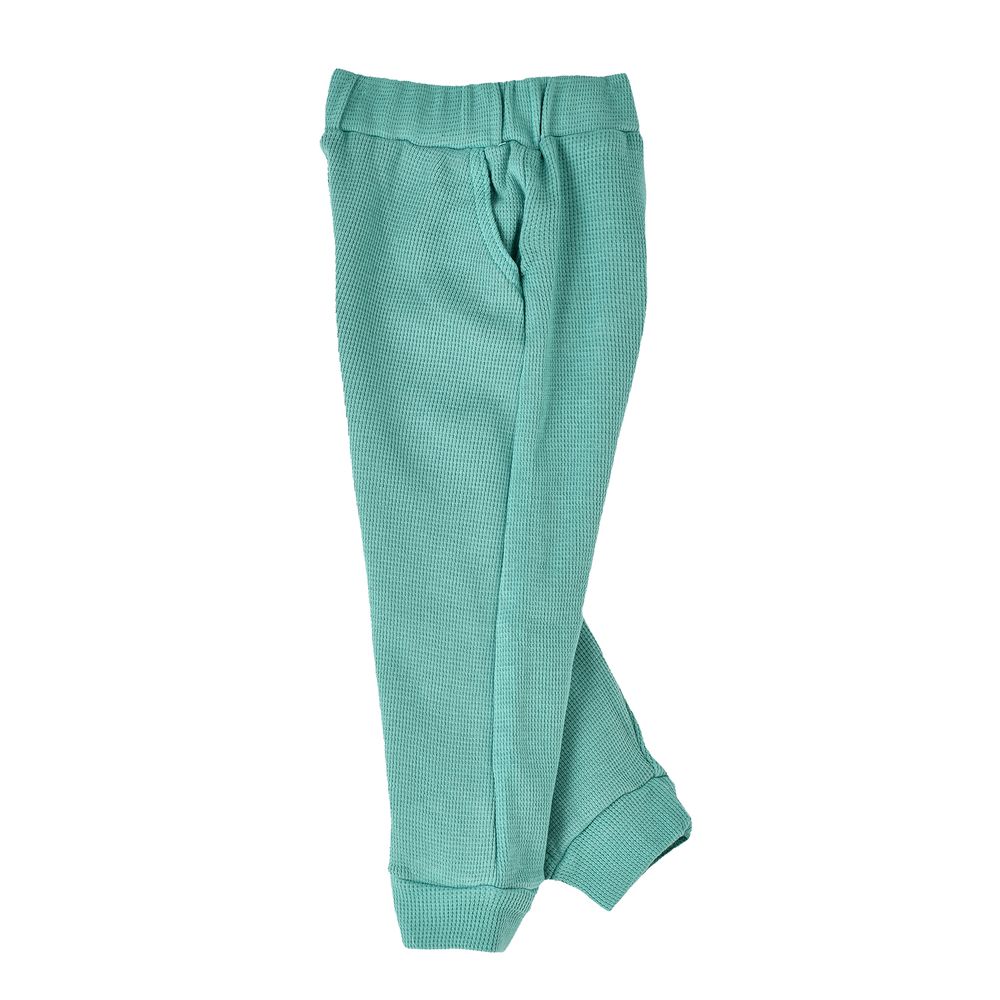 Jam Boy's Textured Elastic Waist Joggers - Aquamarine
