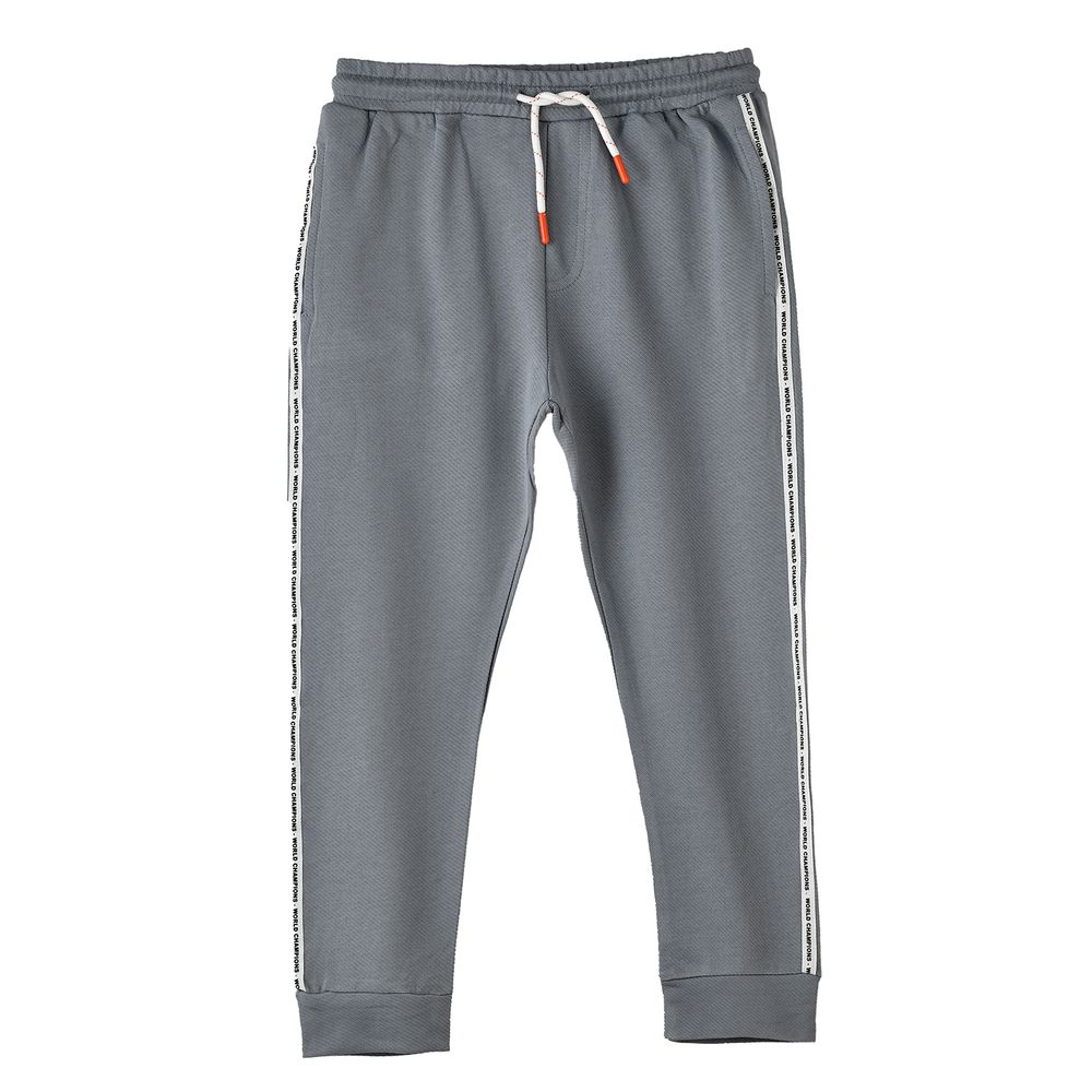 Jam Boys' Side Tape Detail Joggers - Grey