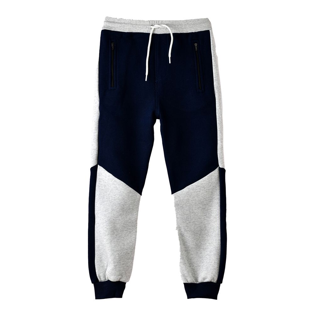 Jam Boy's Colorblock Joggers - Navy/Grey