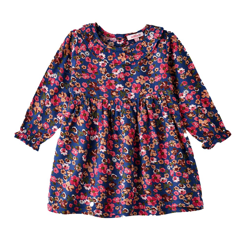 Jelliene Girl's Floral Print Dress