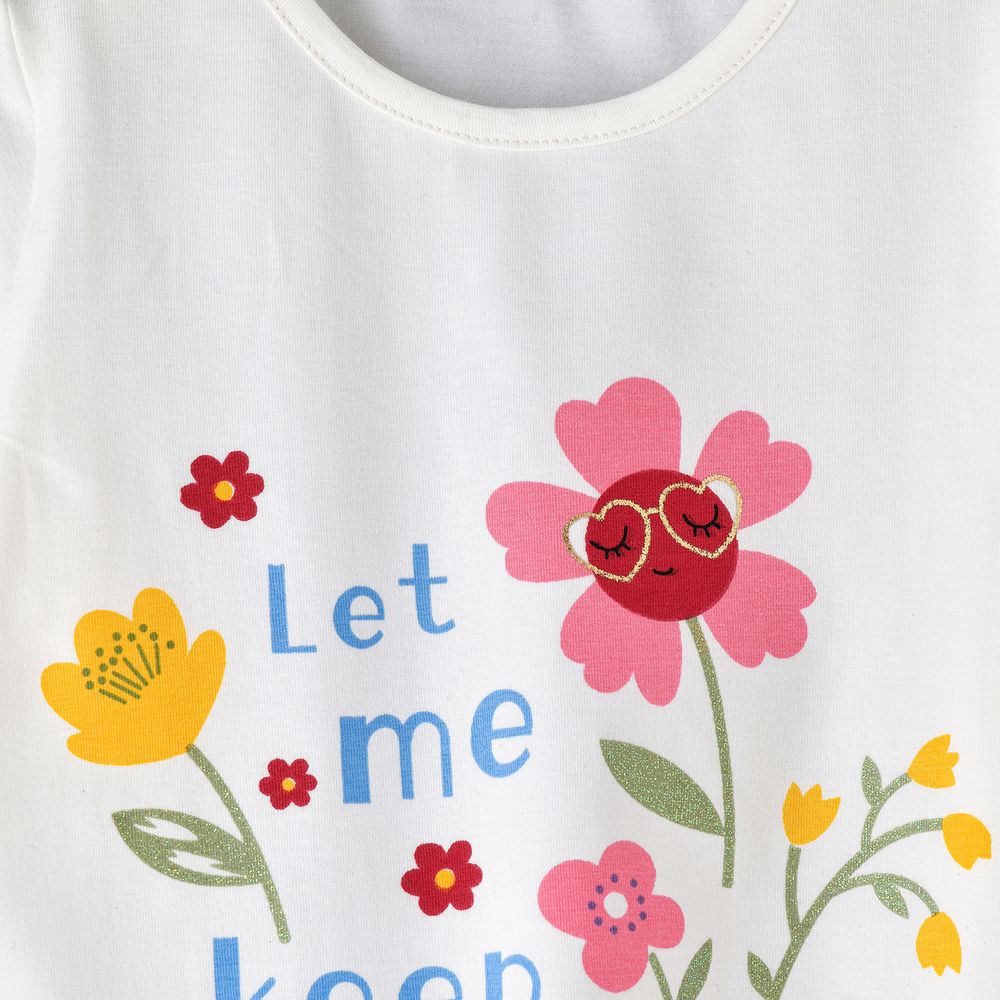 Jelliene Girl's Graphic Print Top