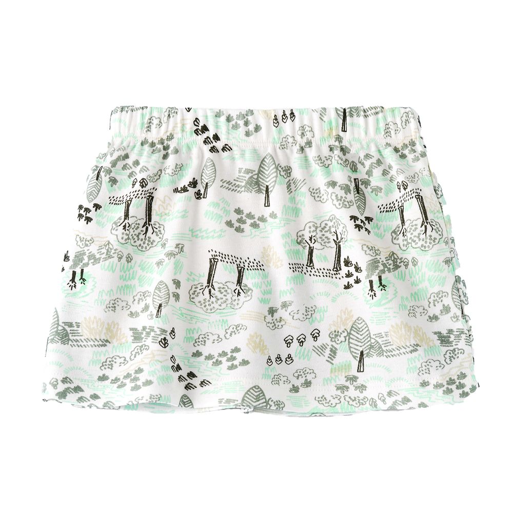 Jelliene Girls' Printed Cotton Skirt