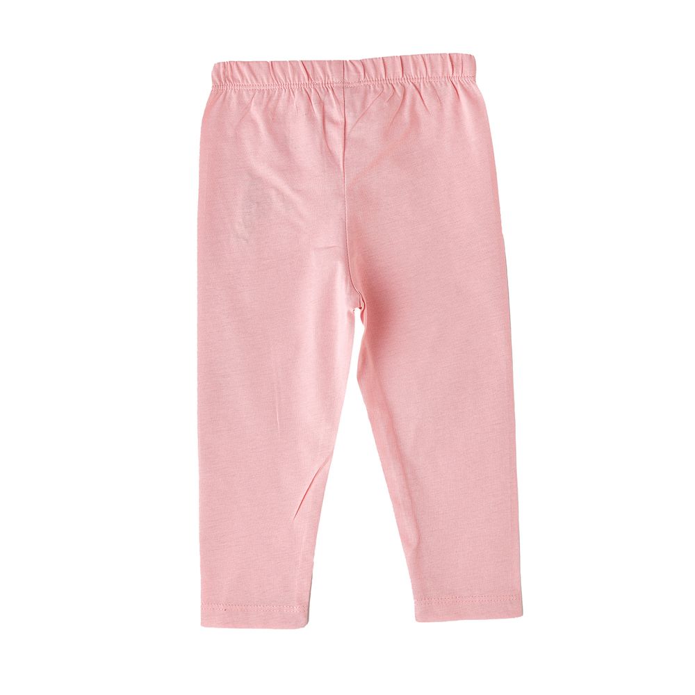 Jelliene Girl's Embroidered Floral Leggings