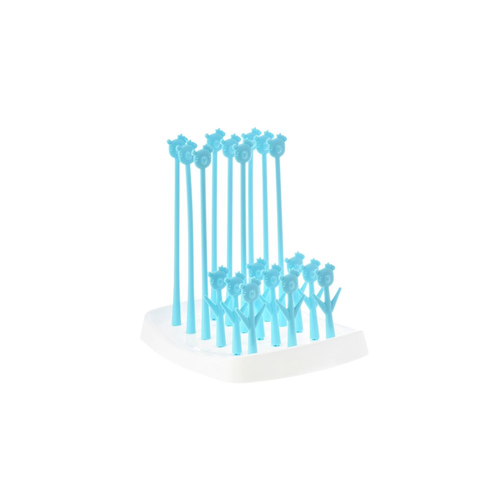 Uniq Kidz - Baby Bottle & Nipple Drying Rack With Drainage Tray
