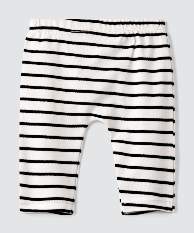 Tiny Hug Striped Baby Boy Jog Pants - Multicolor