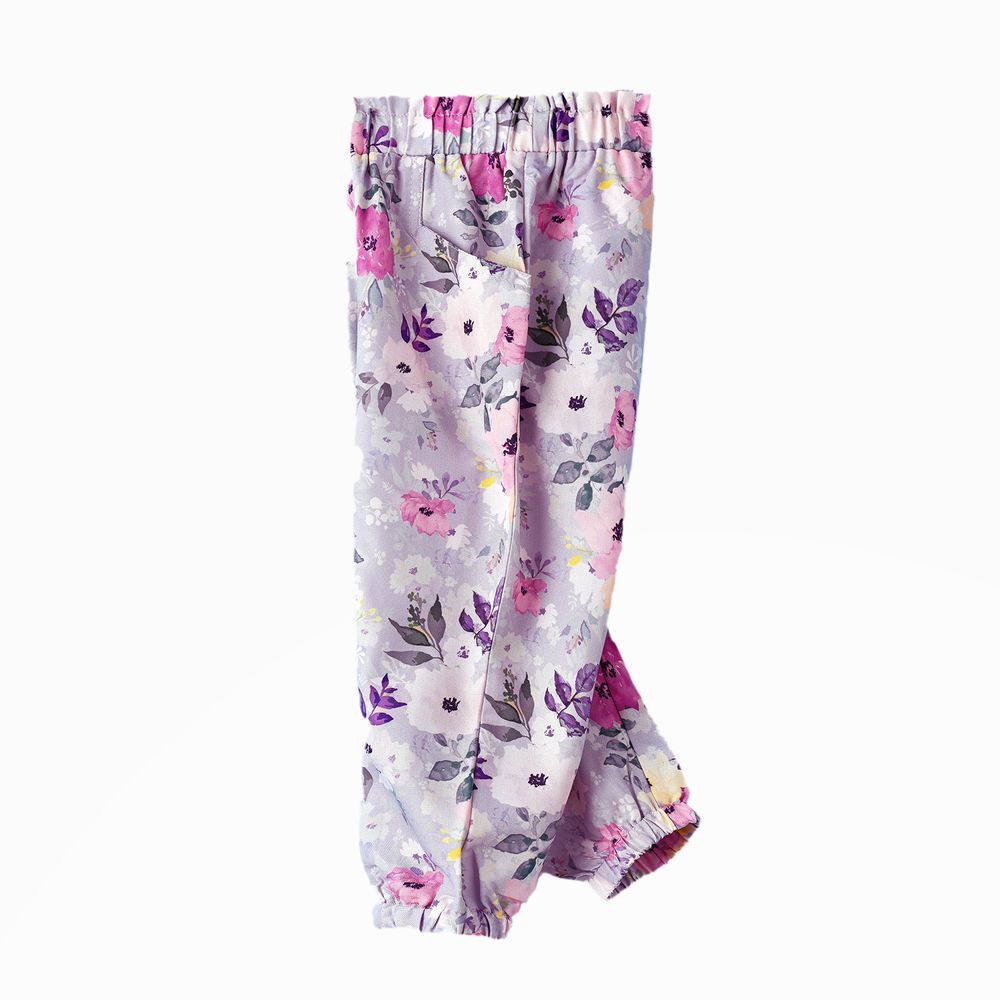 Jelliene Boho Vibes for Little Adventurers Girls' Viscose Woven Harem Pants