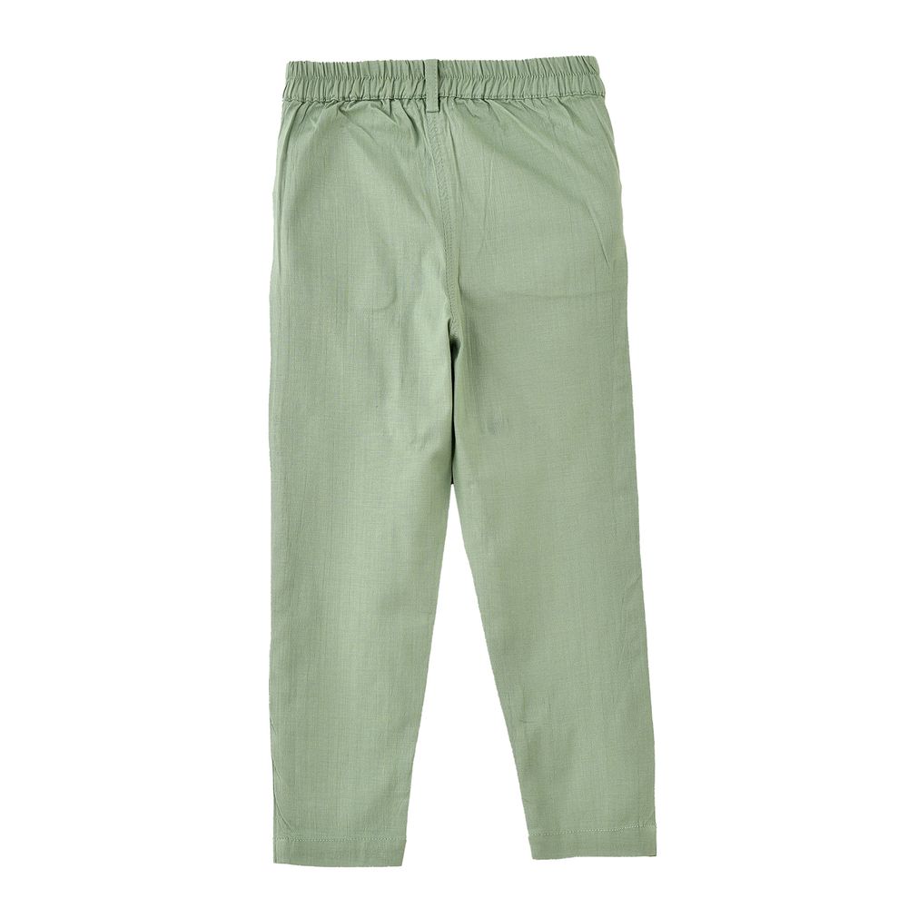 Jelliene Girls' Stretchable Pants - Green
