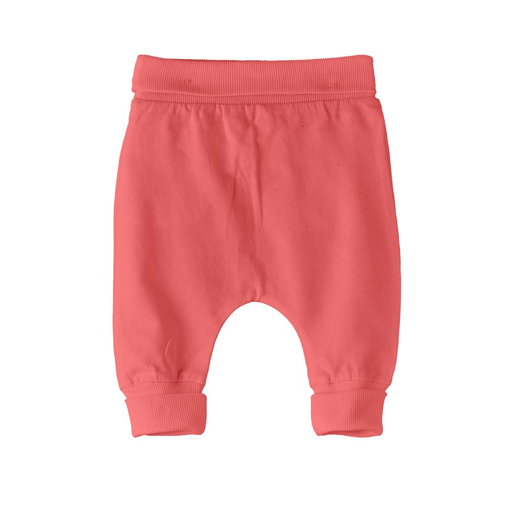 Jelliene Baby Cotton Pants - Coral