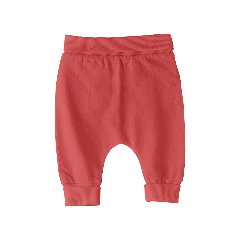 Jelliene Baby Cotton Pants - Coral