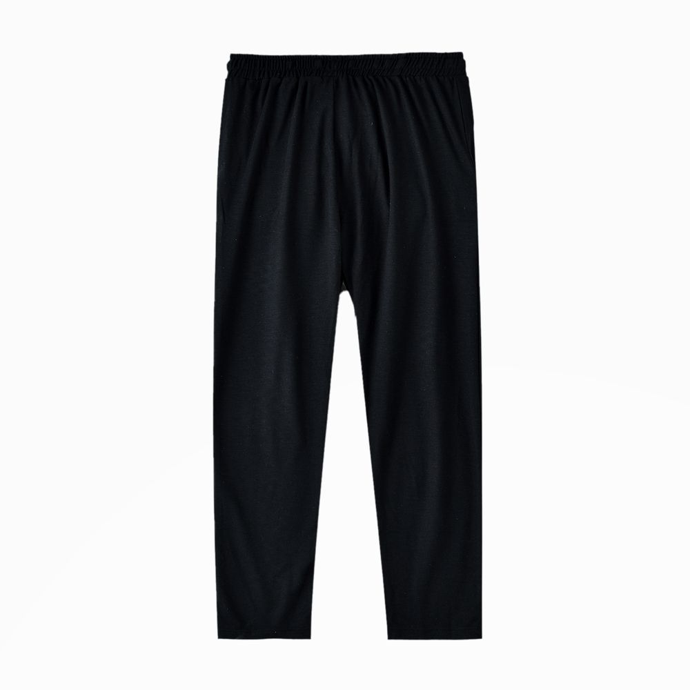 Jelliene Girls' Luxe Modal Knit Harem Pants - Black