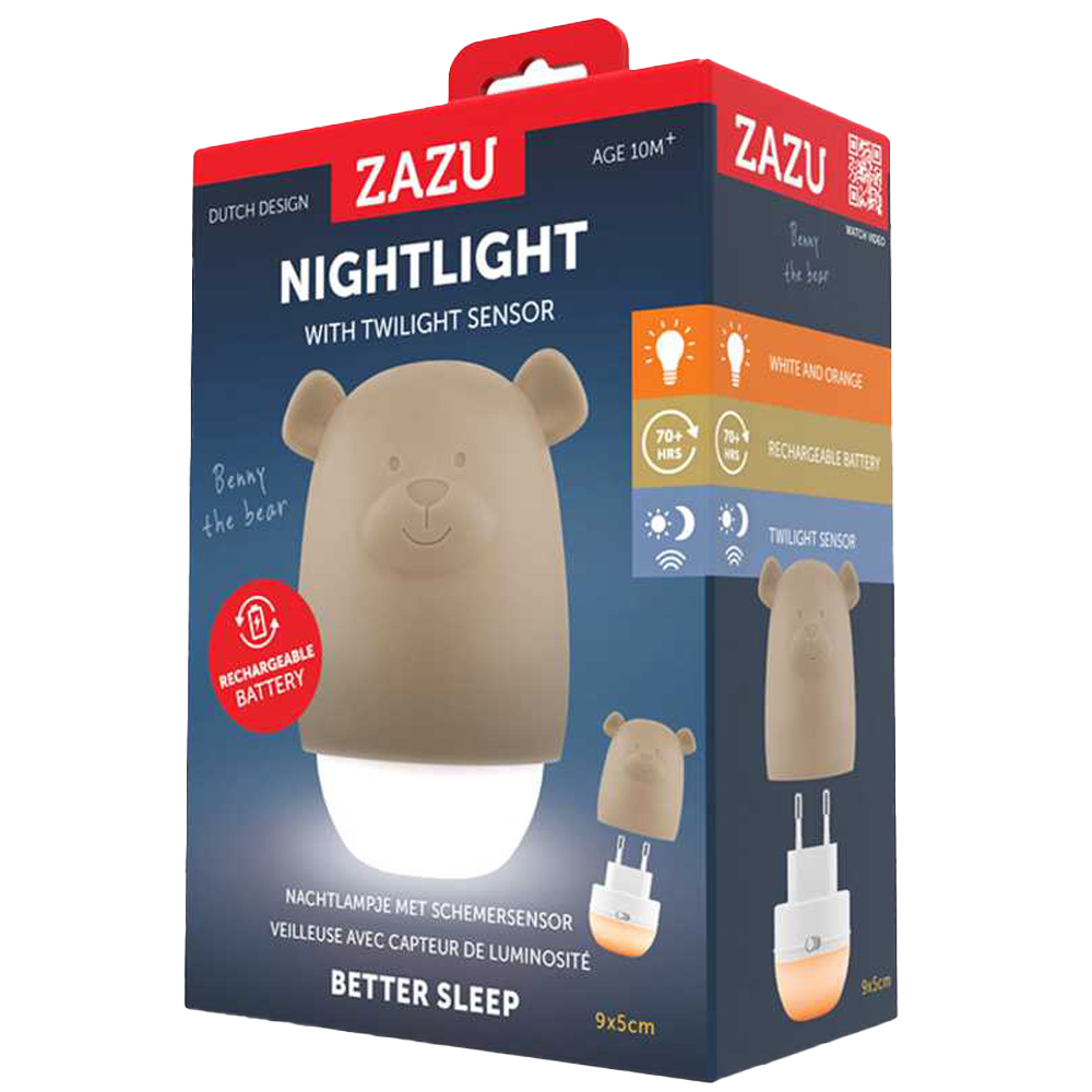 Zazu - Benny Sensor Nightlight - Taupe