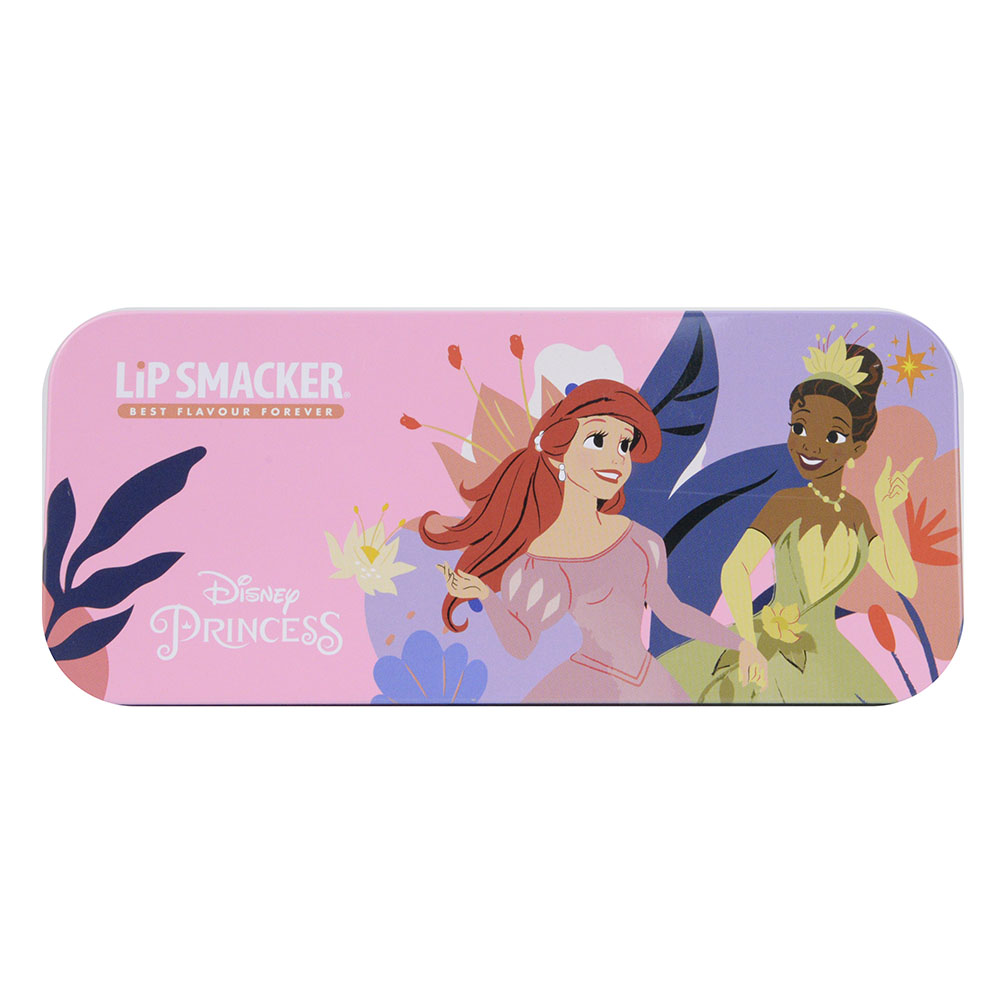 Lip Smacker - Disney Princess Nail Polish Gift Set With Tin - 4pcs