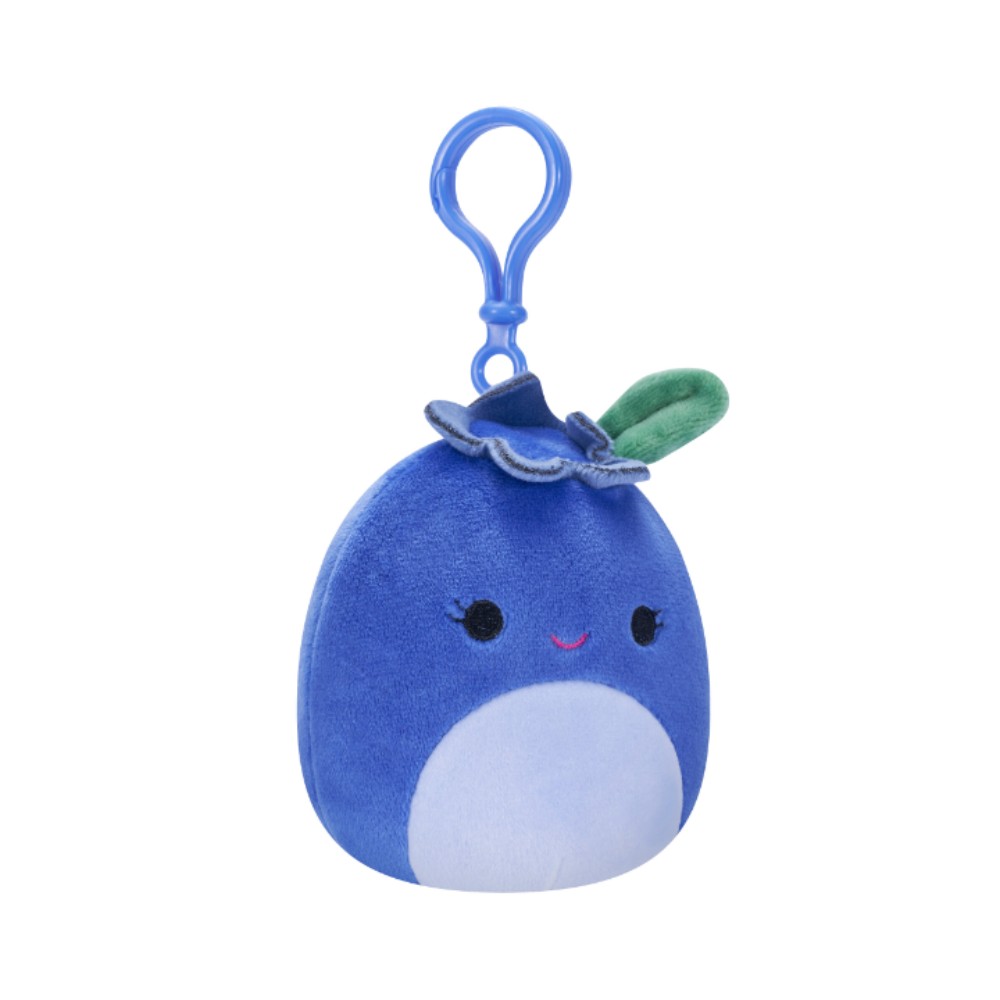 Squishmallows - Little Plush - Clip-on - Bluby - Blueberry 3.5"