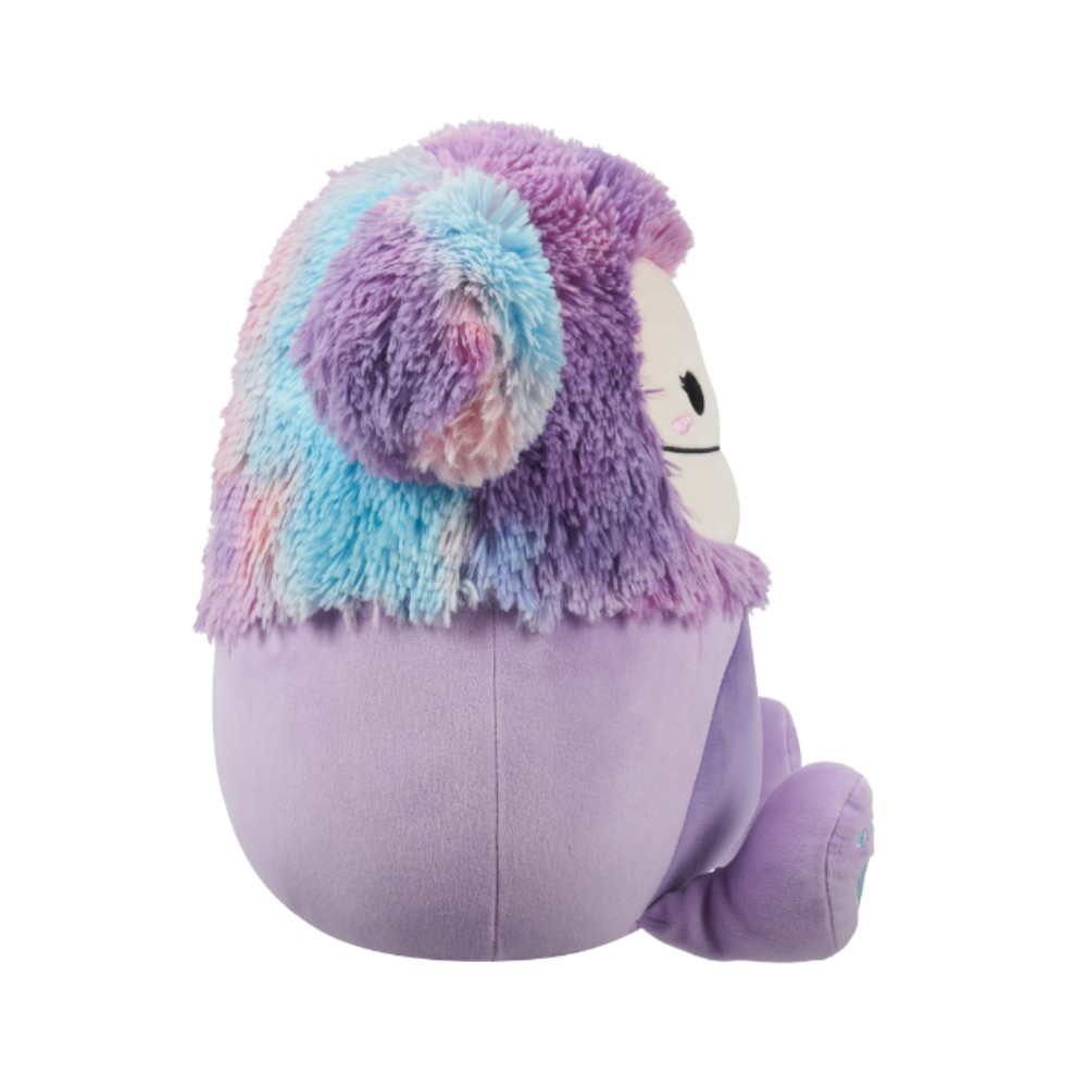 Squishmallows - Little Plush - Clip-On - Eden - Purple Bigfoot WithHearts 3.5"
