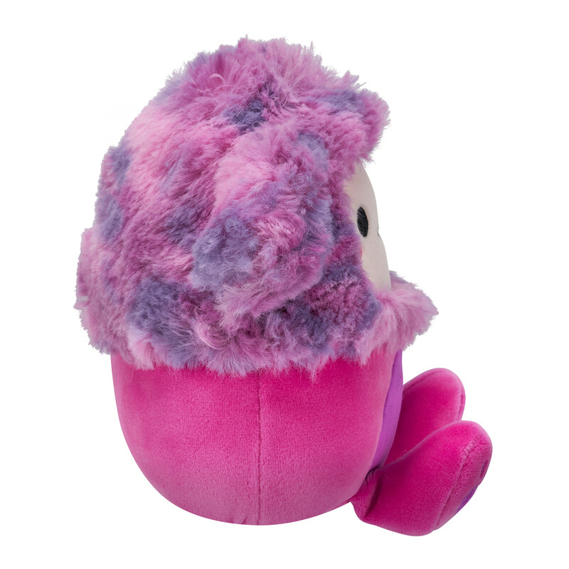 Squishmallows - Woxie Bigfoot Little Plush Toy - Magenta - 12 cm