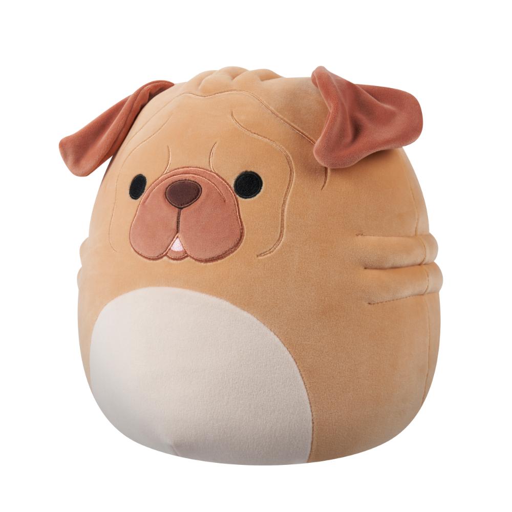 Squishmallows Morton Shar Pei Plush Toy - Brown - 30.48 cm