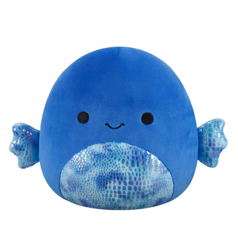 Squishmallows Kobester Betta Fish Plush Toy - Blue - 19 cm