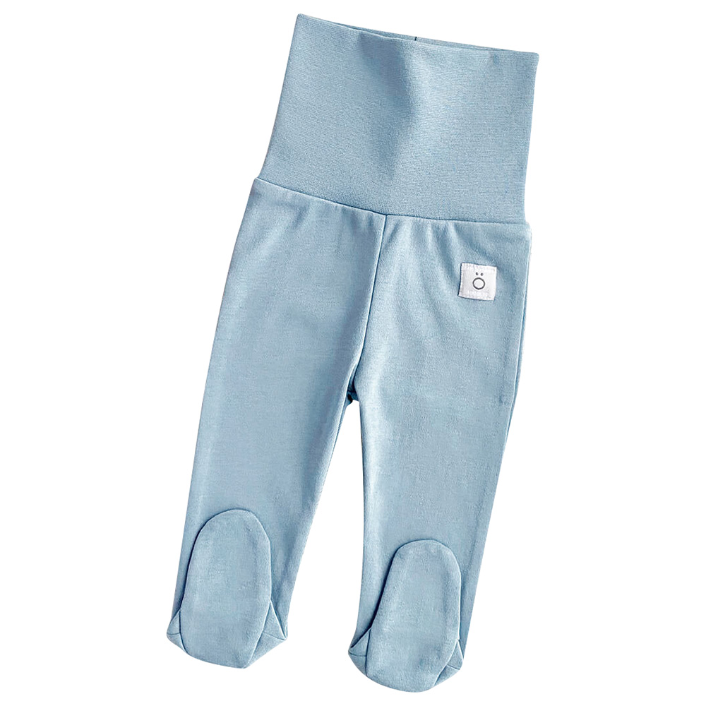 Mjolk Footed Pants - Baby Blue