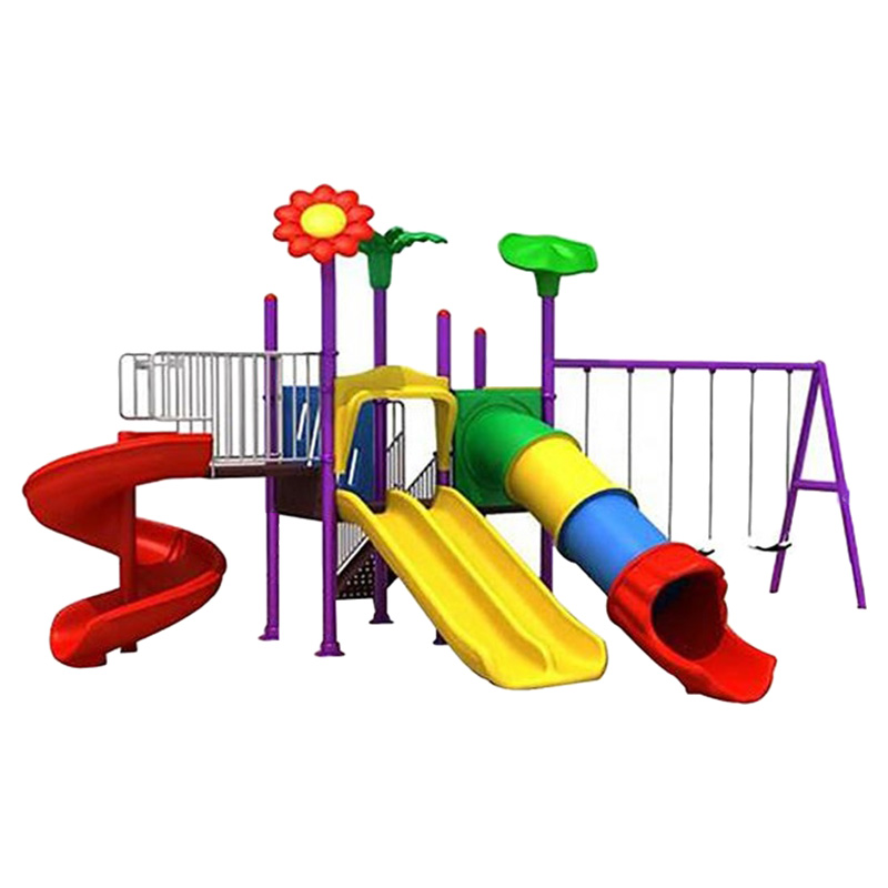 Megastar - Miracle Garden Dual & Single Slides With Swings