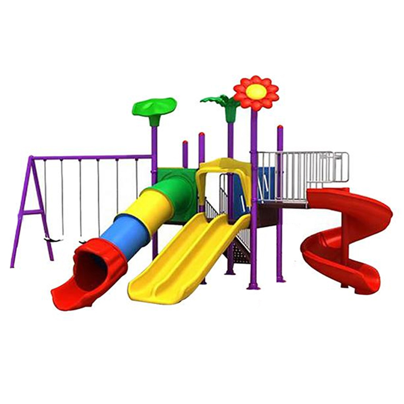 Megastar - Miracle Garden Dual & Single Slides With Swings