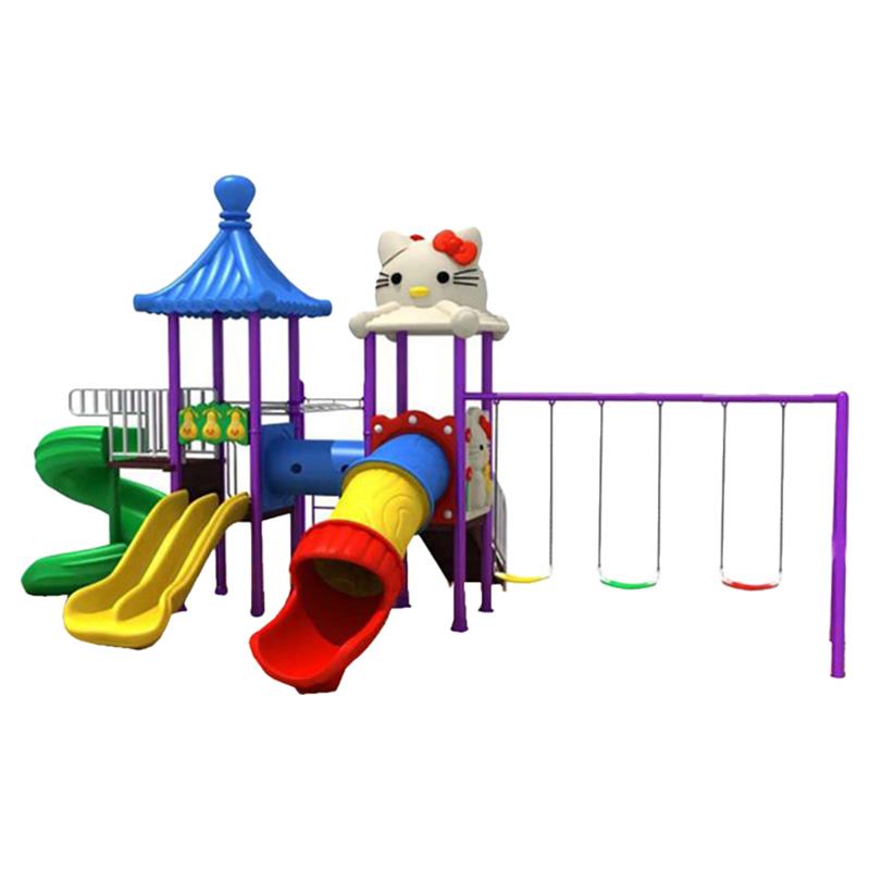 Megastar - Metal Royal Kitten On The Tower Triple Swings & Multiple Slides