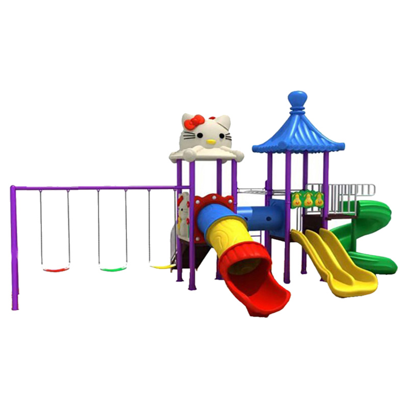 Megastar - Metal Royal Kitten On The Tower Triple Swings & Multiple Slides