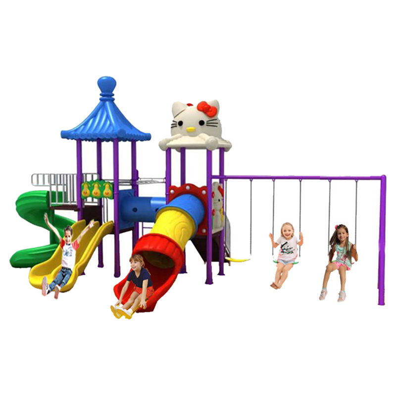 Megastar - Metal Royal Kitten On The Tower Triple Swings & Multiple Slides