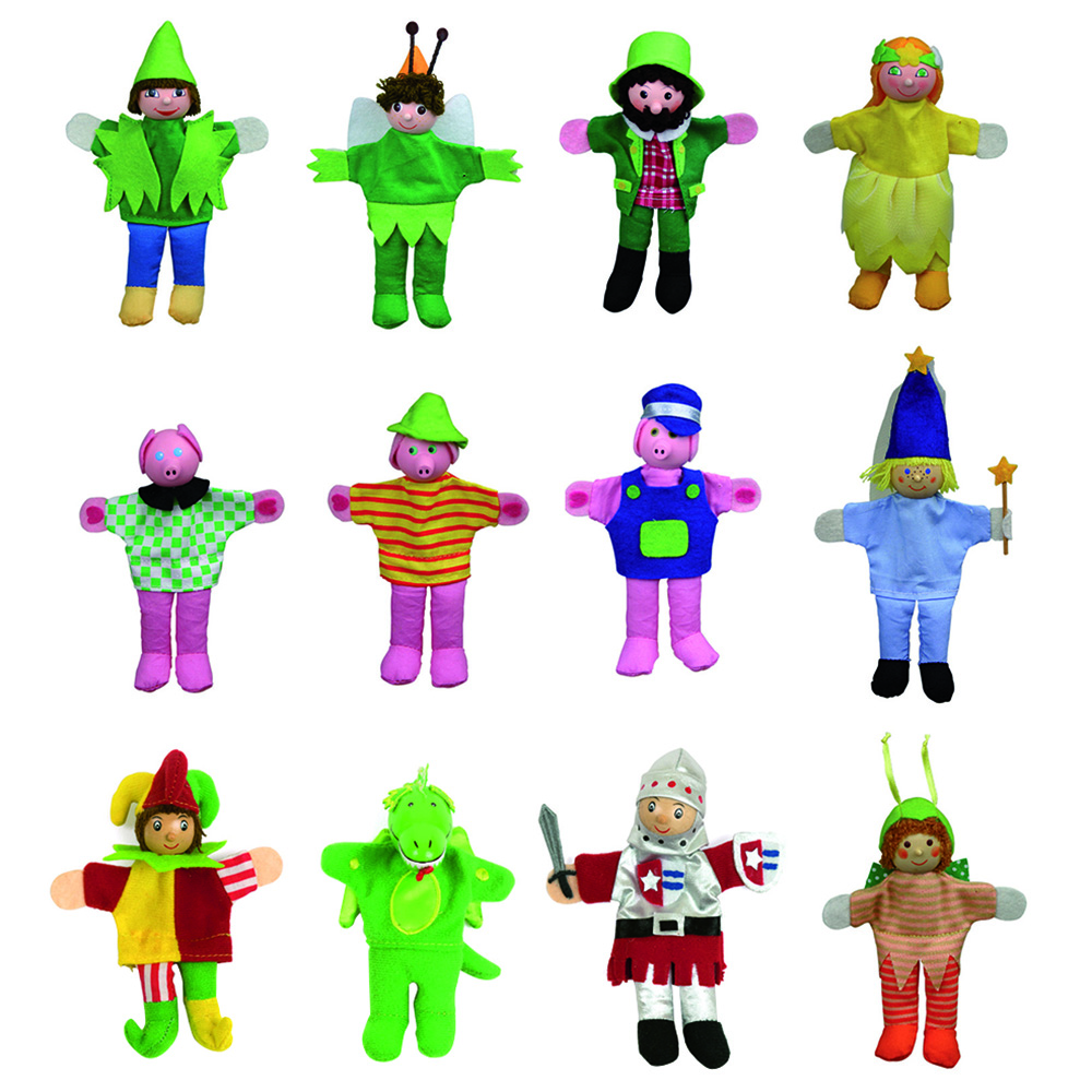 Andreu Toys - Finger Puppets - 12pcs