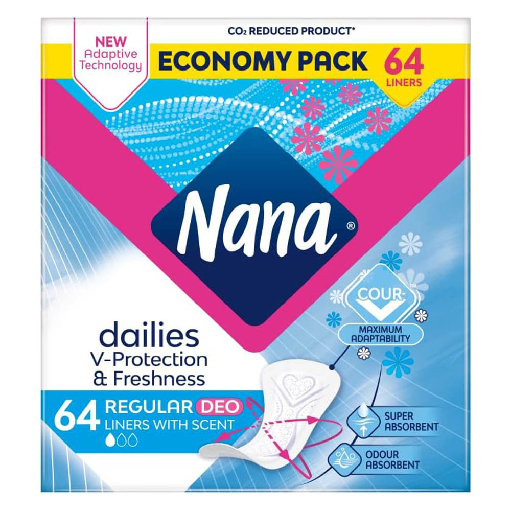 Nana - Daily Regular Deo Scented Panty Liners