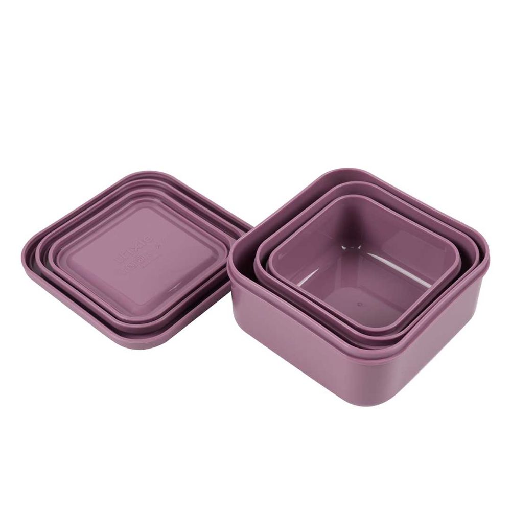 Trixie - Kids Nesting Snack Box Set - Mrs. Peacock - 3 Pcs