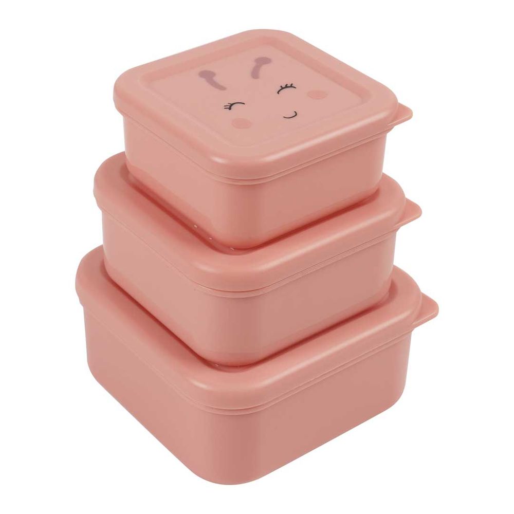 Trixie - Kids Nesting Snack Box Set - Mrs. Butterfly - 3 Pcs