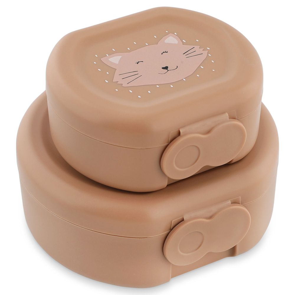 Trixie - Snack Box With Clip - 2 Pcs - Mrs. Cat