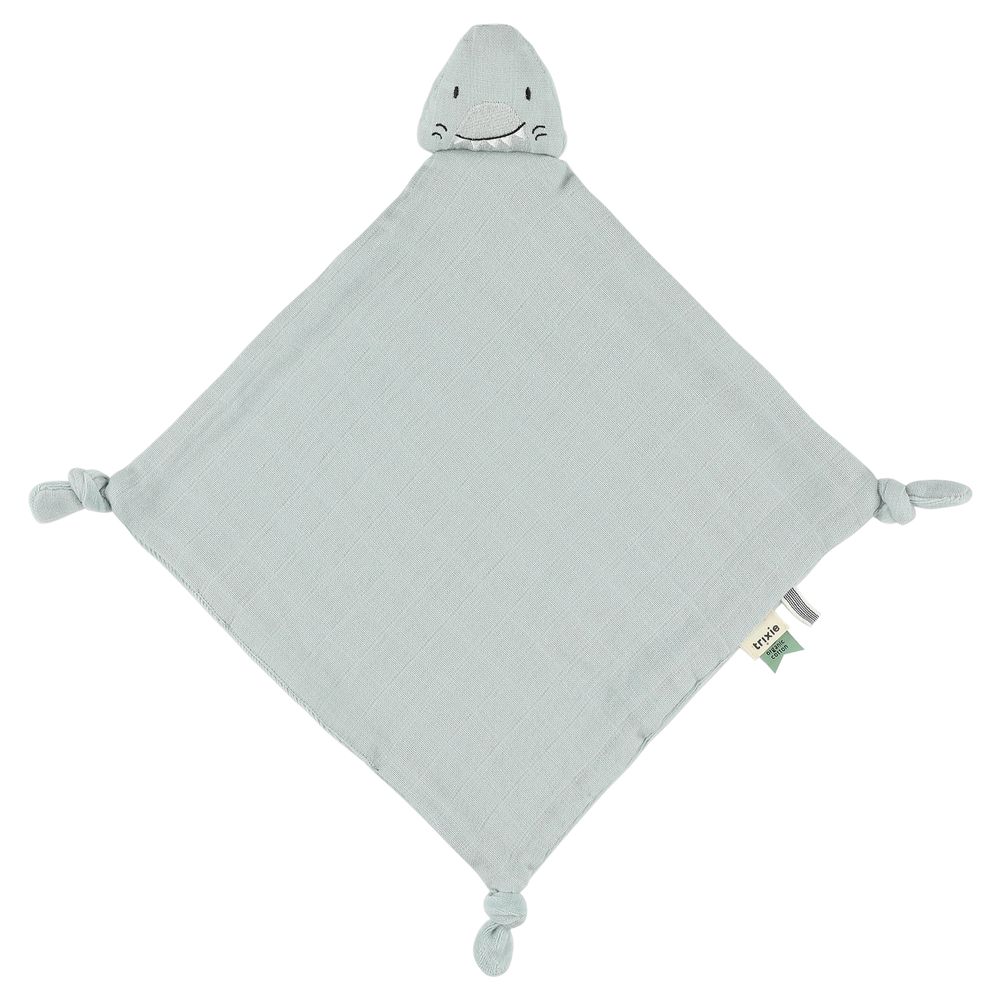 Trixie - Organic Cotton Soft Baby Comforter_Bliss - Mr. Shark