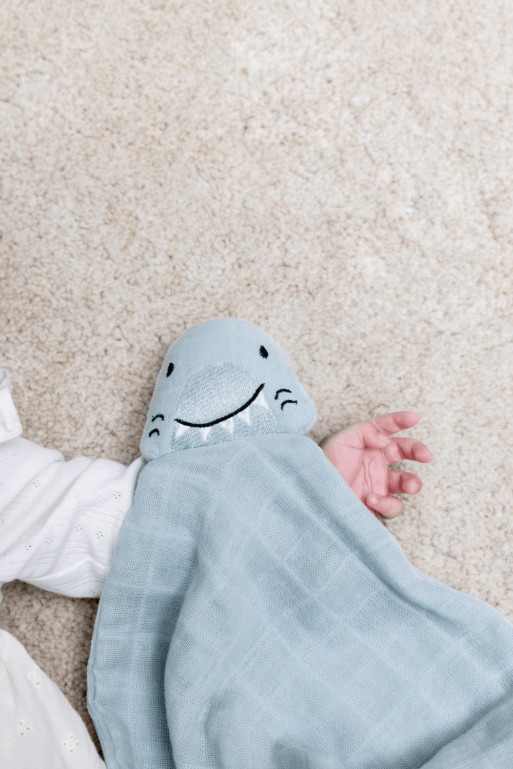 Trixie - Organic Cotton Soft Baby Comforter_Bliss - Mr. Shark