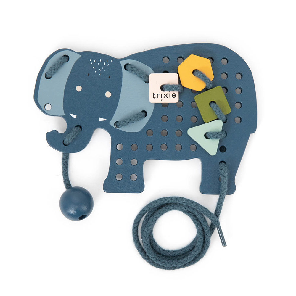 Trixie Wooden Animal Lacing Game