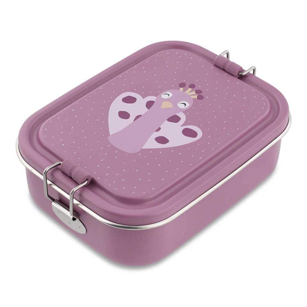 Trixie - Stainless Steel Lunch Box - Small - Mrs. Peacock