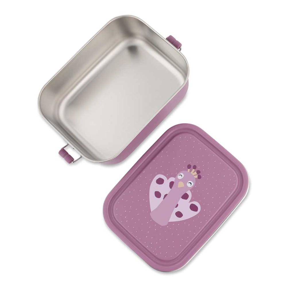 Trixie - Stainless Steel Lunch Box - Small - Mrs. Peacock