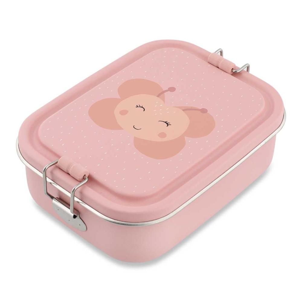 Trixie - Stainless Steel Lunch Box - Small - Mrs. Butterfly