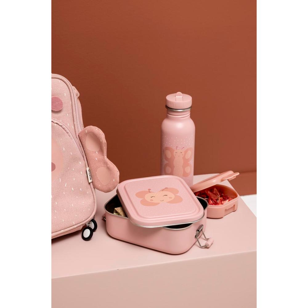 Trixie - Stainless Steel Lunch Box - Small - Mrs. Butterfly